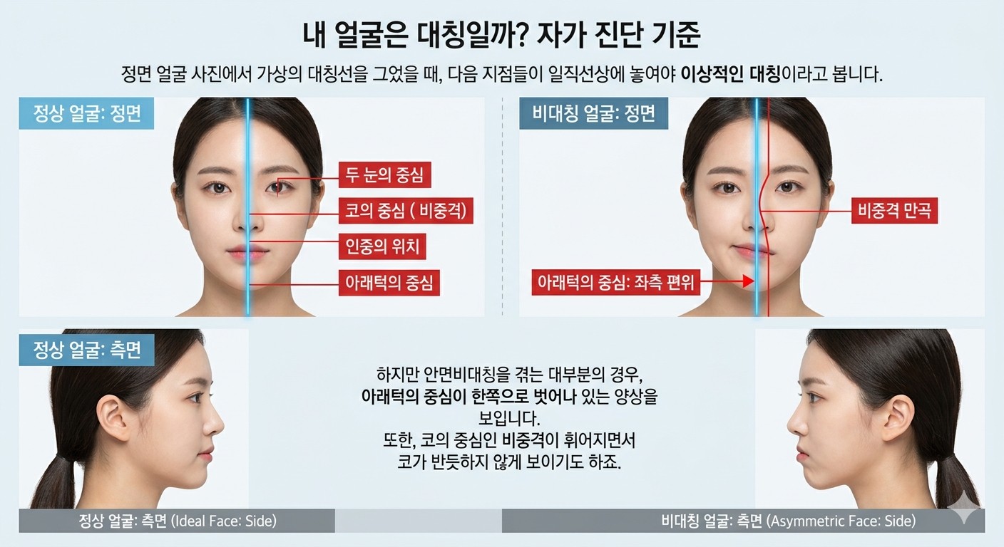 안면비대칭