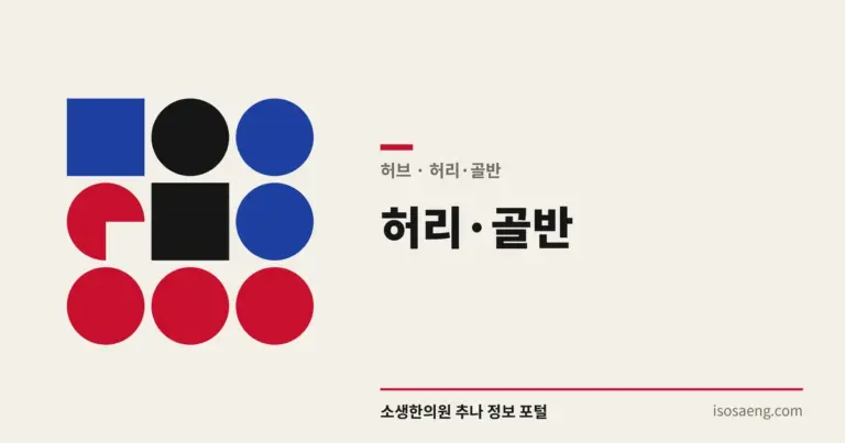 허리·골반