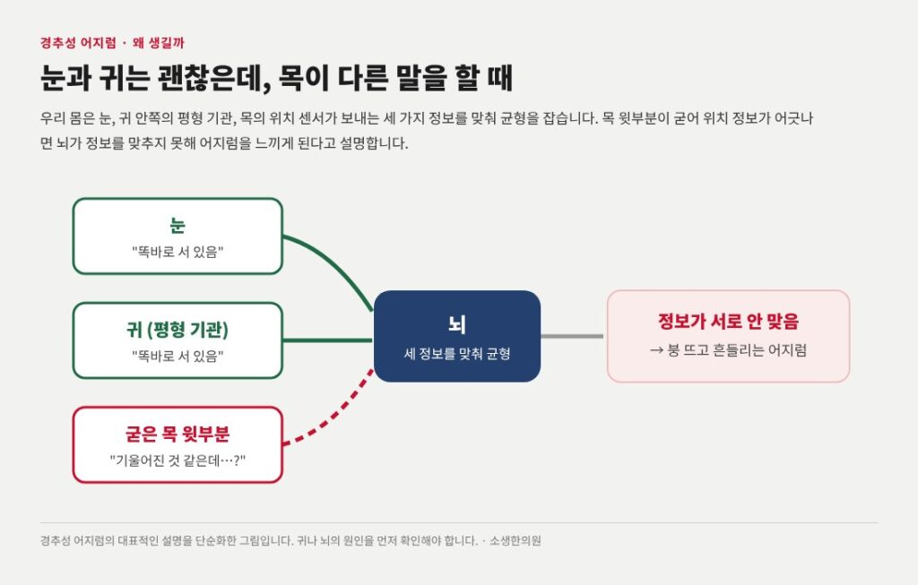 두통 어지러움증 상부경추교정